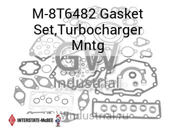 Gasket Set,Turbocharger Mntg — M-8T6482