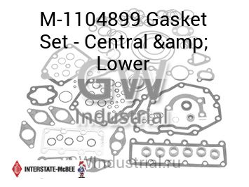 Gasket Set - Central & Lower — M-1104899