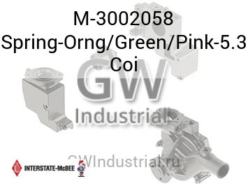 Spring-Orng/Green/Pink-5.3 Coi — M-3002058