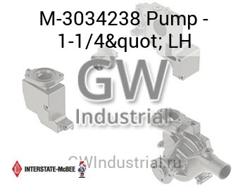 Pump - 1-1/4" LH — M-3034238