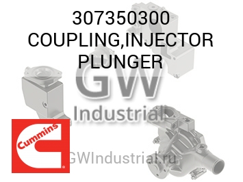 COUPLING,INJECTOR PLUNGER — 307350300