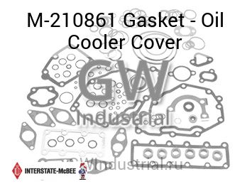 Gasket - Oil Cooler Cover — M-210861