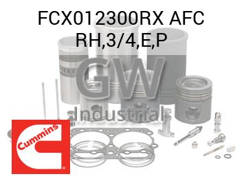 AFC RH,3/4,E,P — FCX012300RX