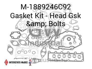 Gasket Kit - Head Gsk & Bolts — M-1889246C92