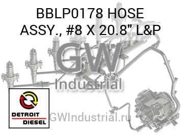 ШЛАНГ ASSY. #8 X 20.8