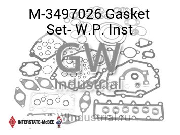 Gasket Set- W.P. Inst — M-3497026