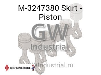 Skirt - Piston — M-3247380