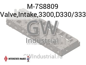 Valve,Intake,3300,D330/333 — M-7S8809