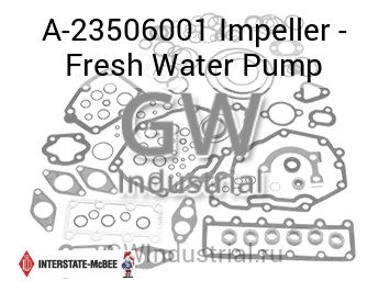 Impeller - Fresh Water Pump — A-23506001