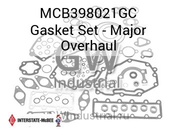 Gasket Set - Major Overhaul — MCB398021GC