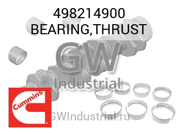 BEARING,THRUST — 498214900