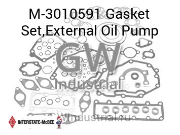 Gasket Set,External Oil Pump — M-3010591