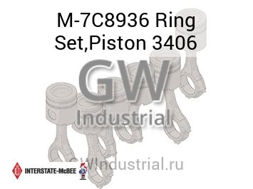 Ring Set,Piston 3406 — M-7C8936