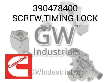 SCREW,TIMING LOCK — 390478400