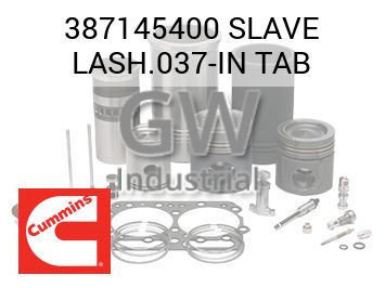 SLAVE LASH.037-IN TAB — 387145400