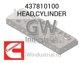 HEAD,CYLINDER — 437810100