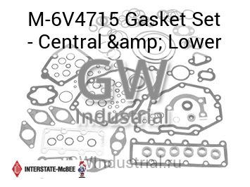 Gasket Set - Central & Lower — M-6V4715