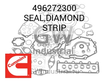 SEAL,DIAMOND STRIP — 496272300