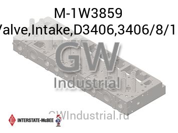 Valve,Intake,D3406,3406/8/12 — M-1W3859