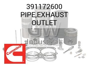 PIPE,EXHAUST OUTLET — 391172600