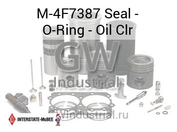 Seal - O-Ring - Oil Clr — M-4F7387