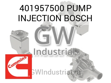 PUMP INJECTION BOSCH — 401957500