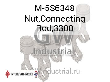 Nut,Connecting Rod,3300 — M-5S6348
