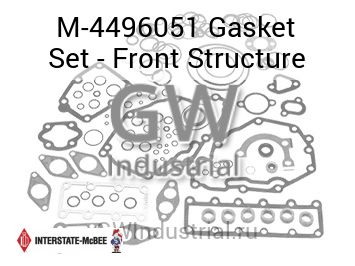 Gasket Set - Front Structure — M-4496051