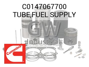 TUBE,FUEL SUPPLY — C0147067700