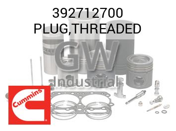 PLUG,THREADED — 392712700